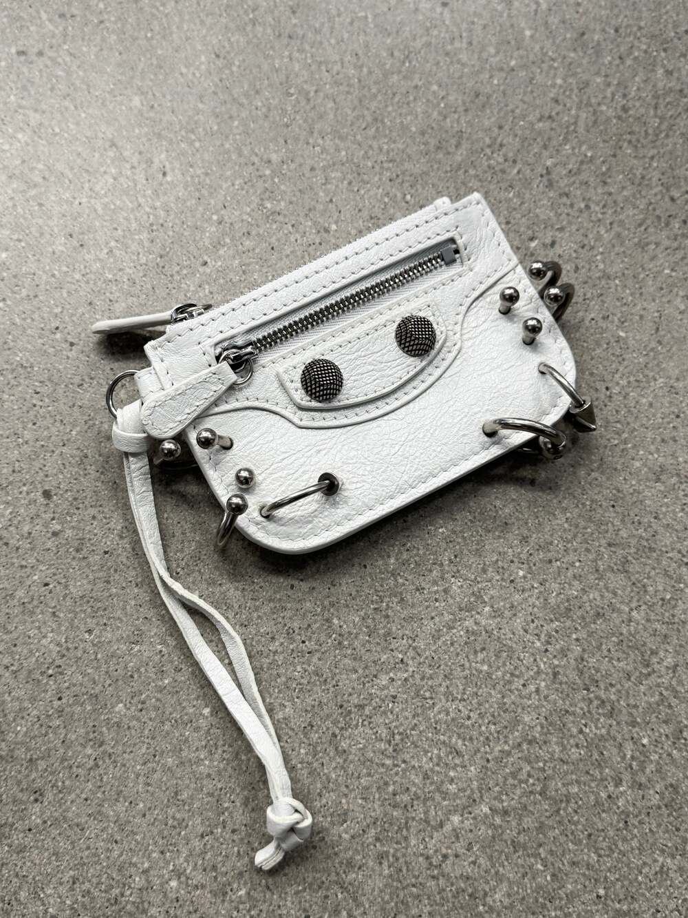 Balenciaga Le Cagole Pierced Coin Purse